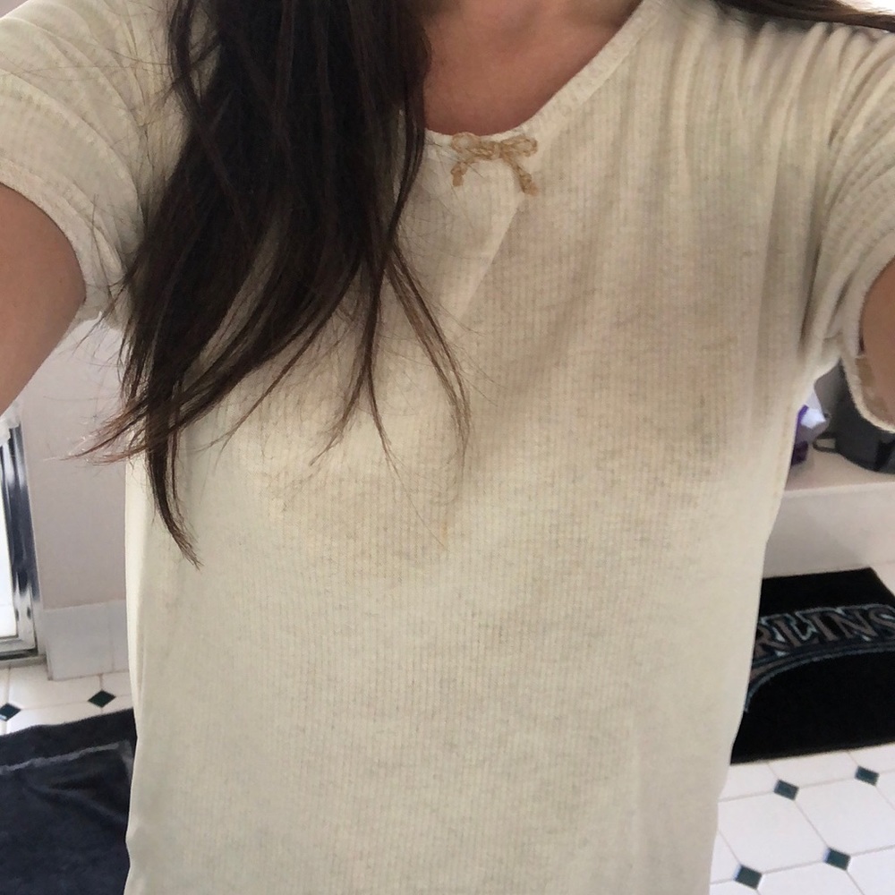 Street Wear Cream Shirt